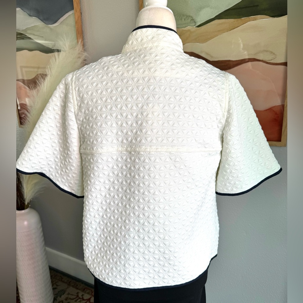 JCrew Quilted Short Sleeve Jacket - Picture 3 of 9